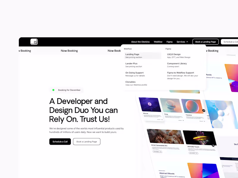 Cover image for Small Business Website