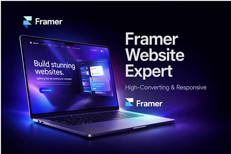 Cover image for Professional Framer Website Developer