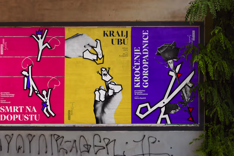 Cover image for Visual Identity Redesign for Kerempuh Theatre posters
