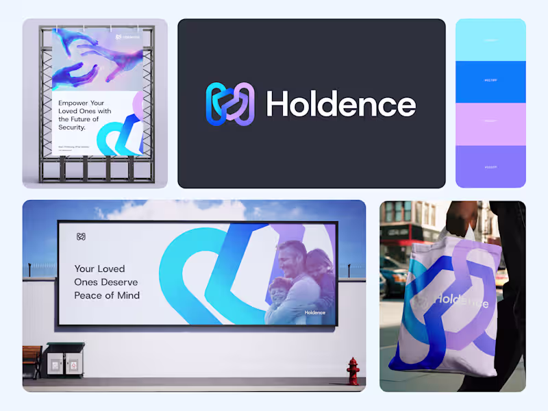 Cover image for Logo For Cloud-Based Digital Vault Platform Holdence is a mo...