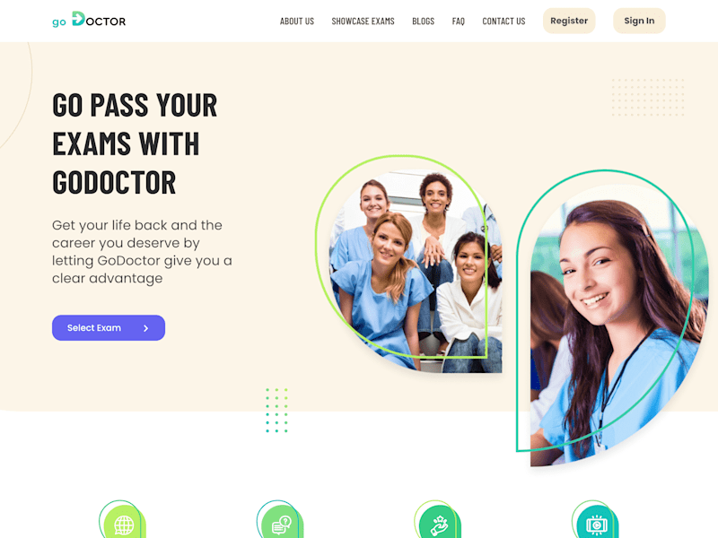 Cover image for Go Doctor - Pass your exams with us