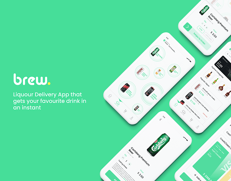 Cover image for Brew - Liquor Delivery App