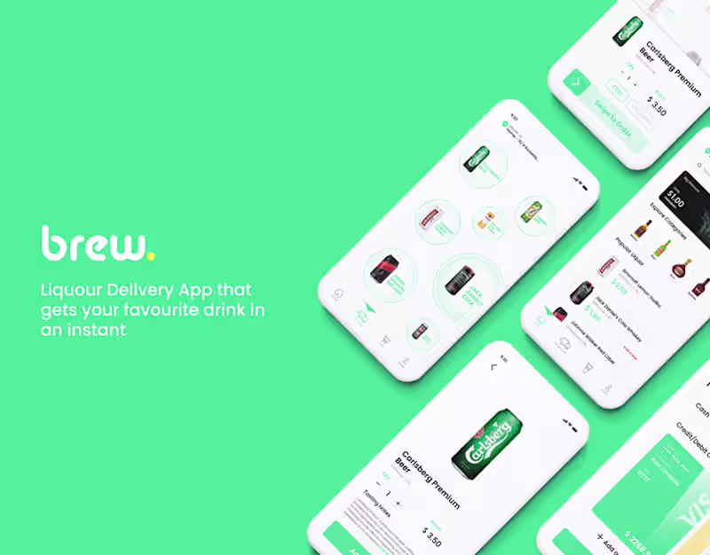 Cover image for Brew - Liquor Delivery App