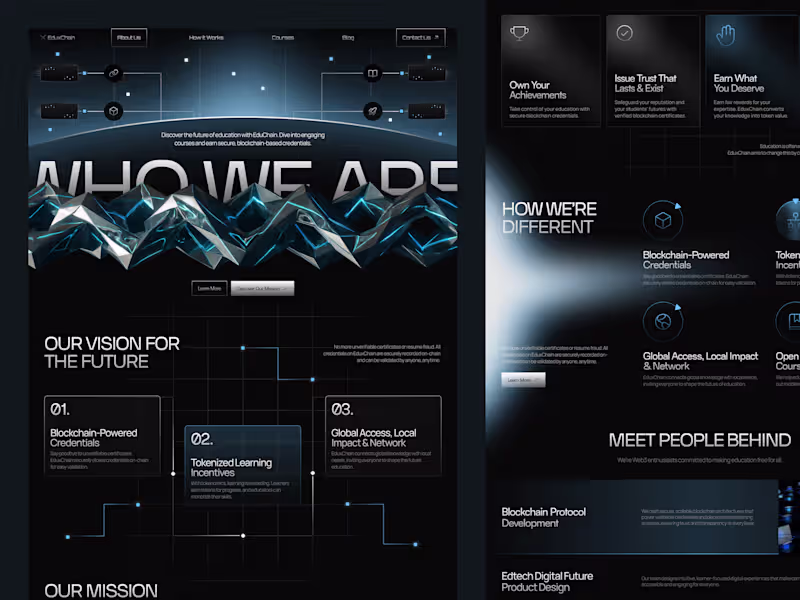 Cover image for Eduxchain : Web3 Education -