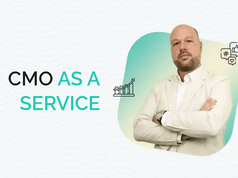 Cover image for CMO As a Service 👑 The Head of Marketing your business needs