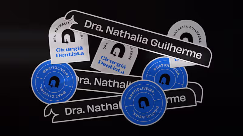Cover image for Personal Brand Identity Design for Dra. Nathalia Guilherme