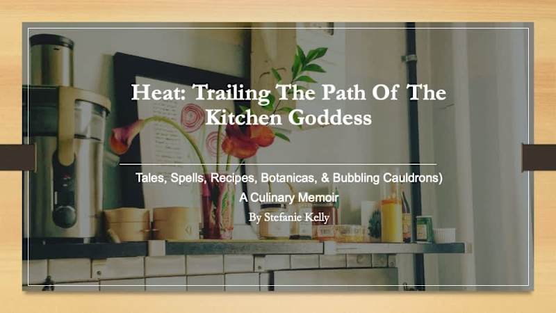 Cover image for Cookbook Memoir proposal and Visual Deck. 