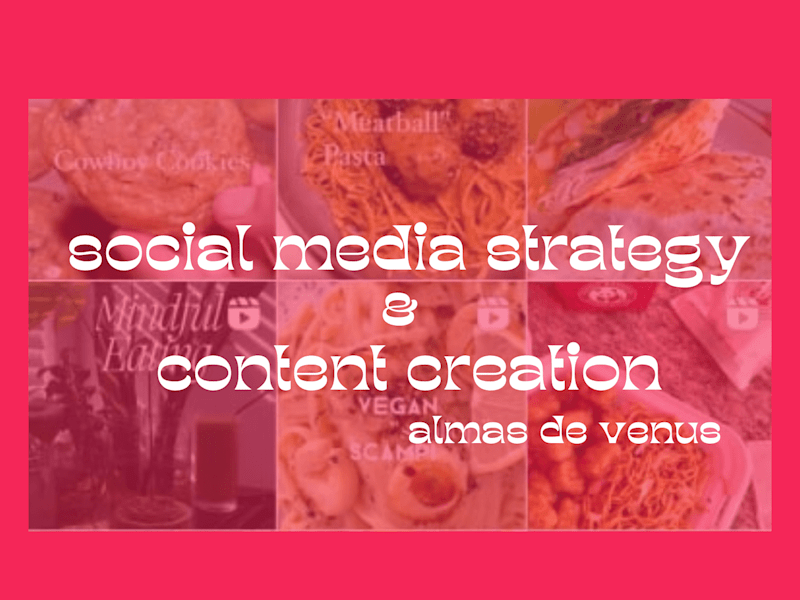 Cover image for Social Media Management & Content Creation: Almas De Venus