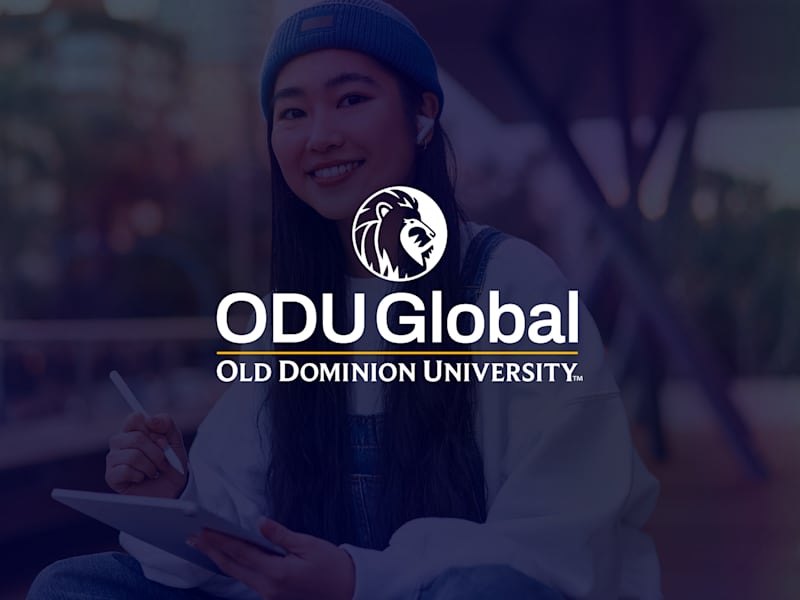 Cover image for Award winning website design for ODU Global University 