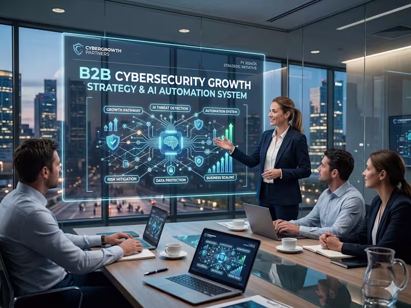 Cover image for B2B Cybersecurity Growth Strategy & AI Automation System