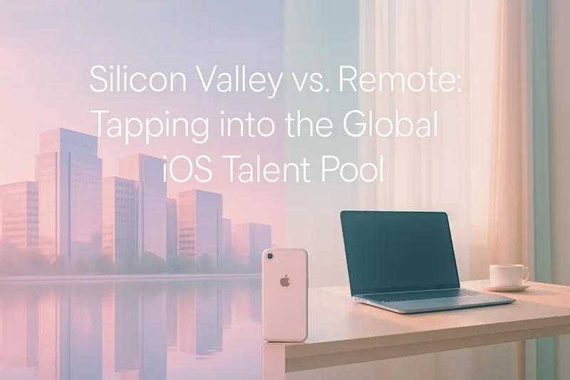 Cover image for Silicon Valley vs. Remote: Tapping into the Global iOS Talent Pool