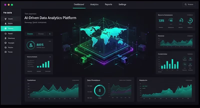 Cover image for AI SaaS Interface — Web Design Clean, minimalist landing pag...