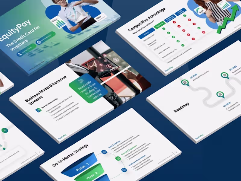 Cover image for Professional presentation design