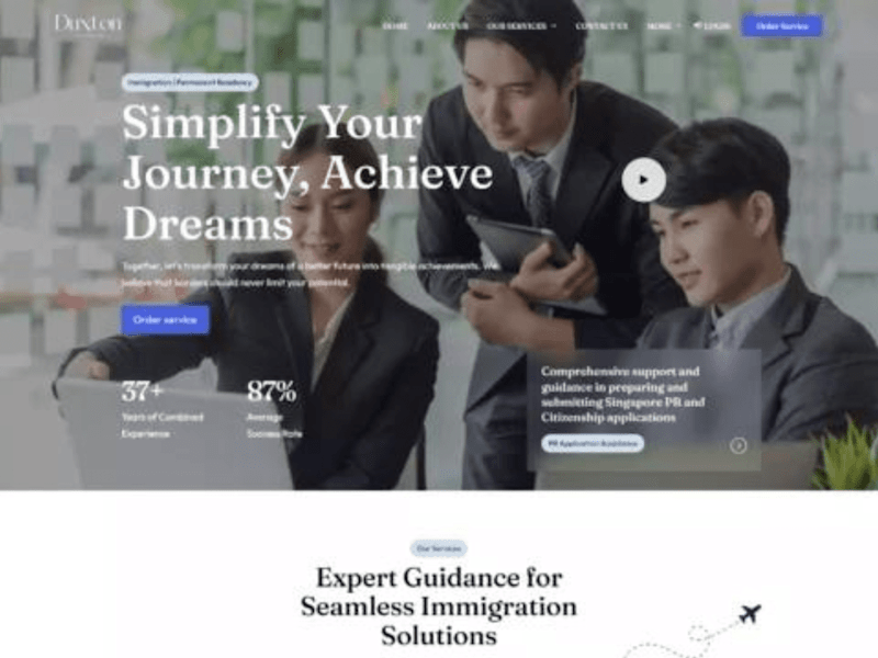Cover image for Immigration and PR-Consulting