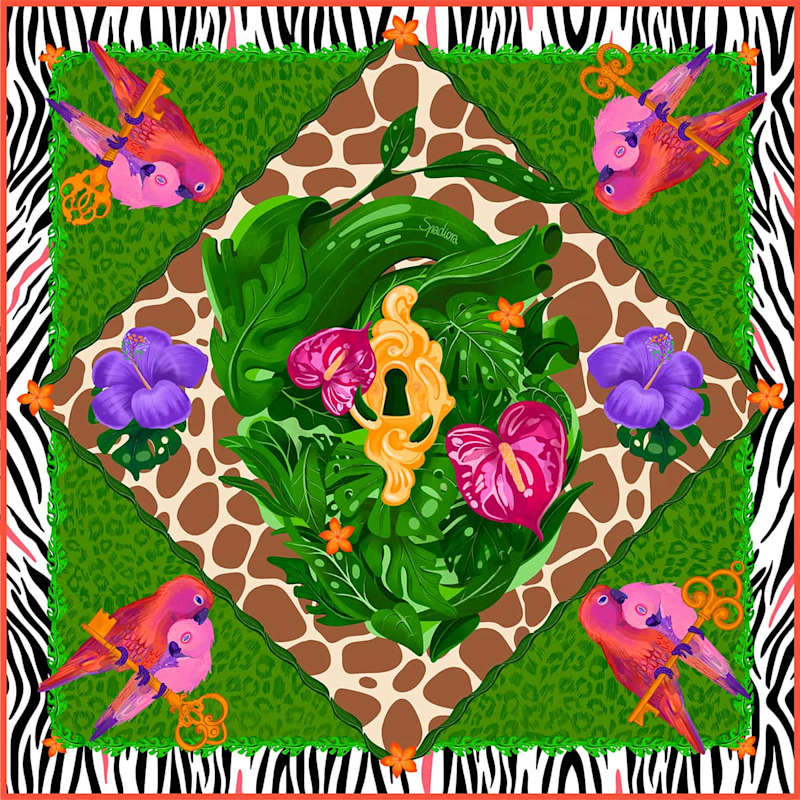 Cover image for Illustration/ print design.
