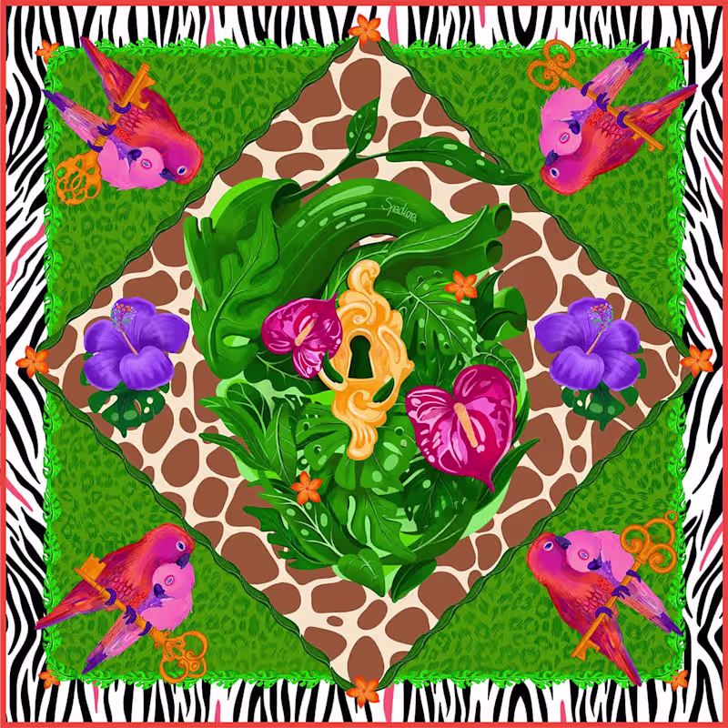 Cover image for Illustration/ print design.