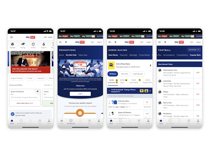 Cover image for 📺⚽🏇Sky Bet - Sports Betting App📺⚽🏇