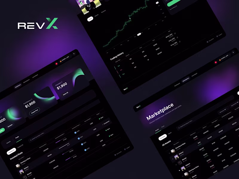 Cover image for RevX: Songs Trading Platform