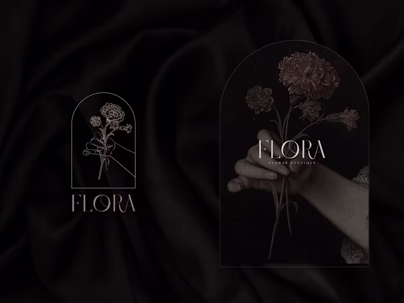 Cover image for Flora Boutique – Brand Identity Design