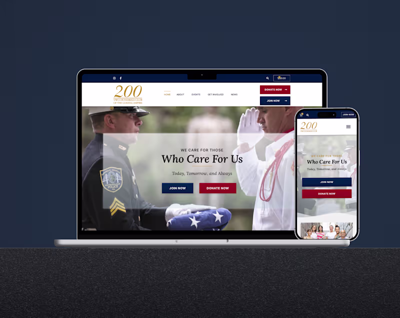 Cover image for Website Design & Development: 200 Club