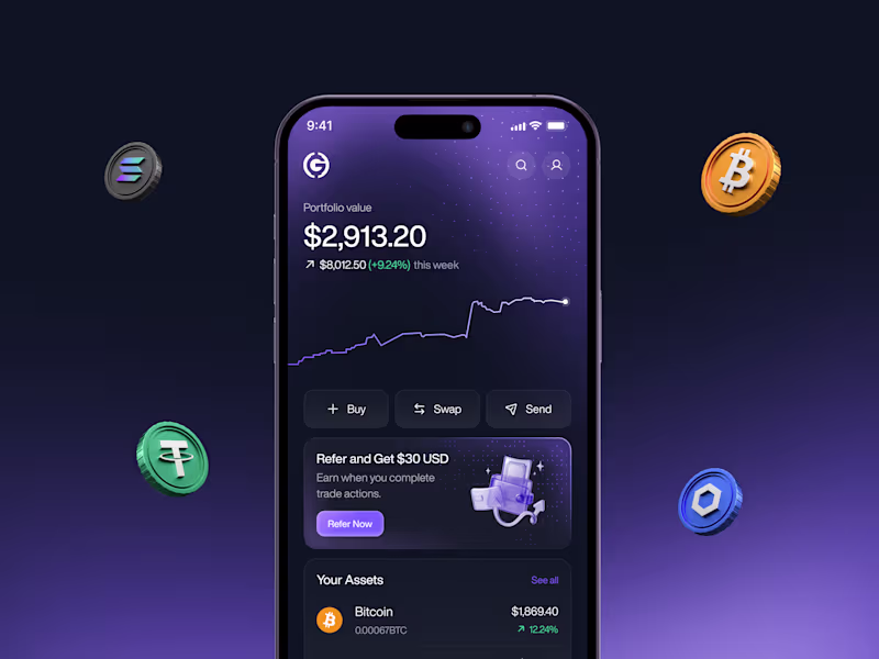 Cover image for Galvorn - Cryptocurrency Mobile App