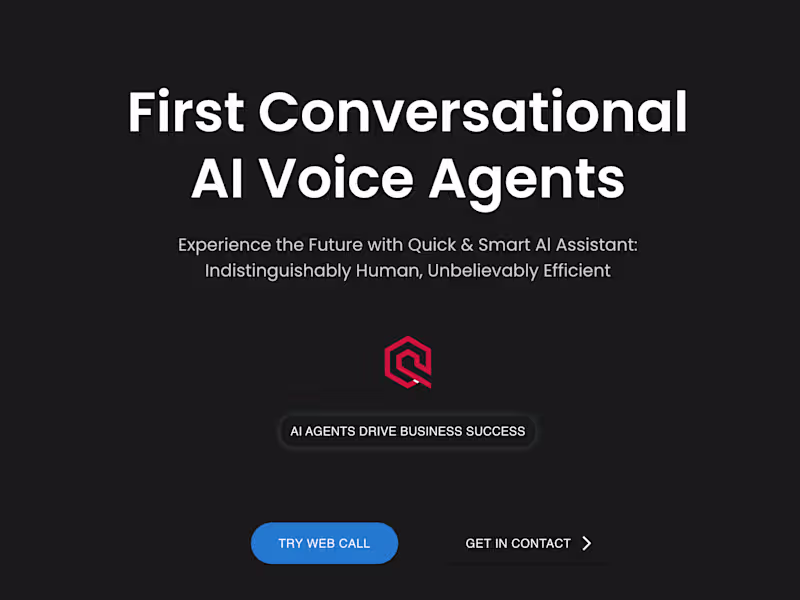 Cover image for AI Voice Agent