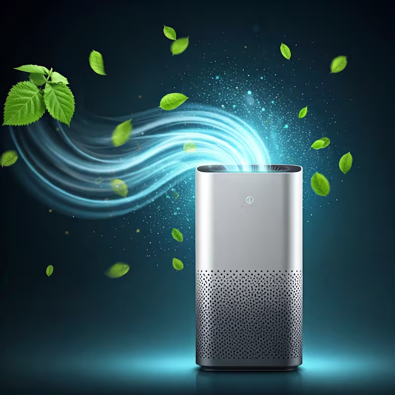 Cover image for Facebook Ad Campaign for "HydraClean Air Purifiers"