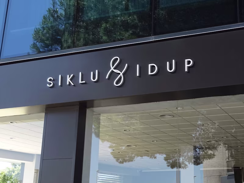 Cover image for Brand Identity of SiklusHidup