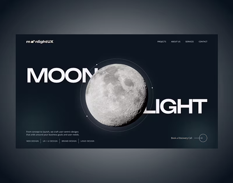 Cover image for Landing Page for a Design Agency
