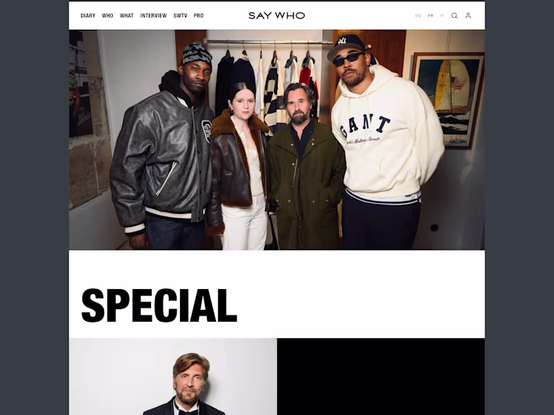Cover image for Saywho.fr — graphic fine tuning