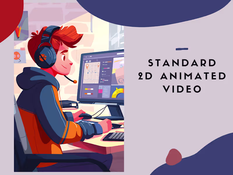 Cover image for Standard 2D Animated Explainer Video