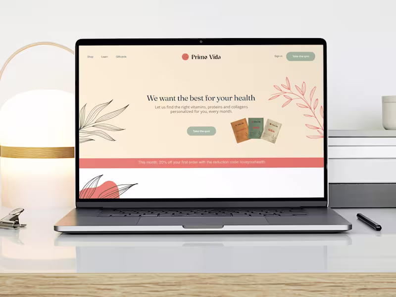 Cover image for PRIMO VIDA | Louisetreadwell