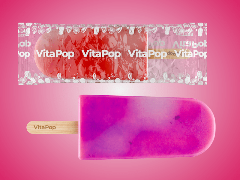 Cover image for 3D popsicle, Branding & Packaging Design
