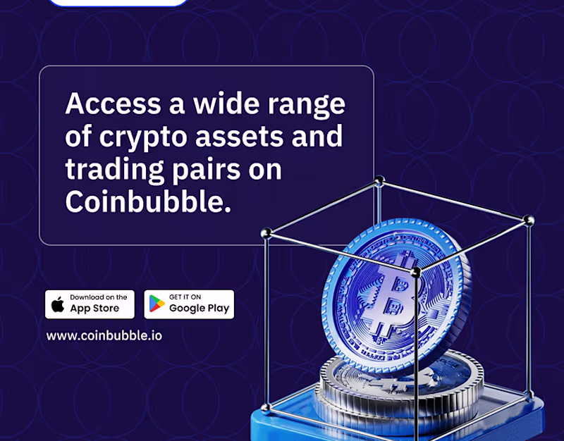Cover image for Coinbubble Social Media Designs