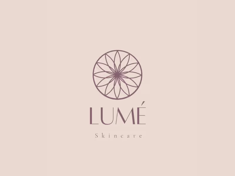 Cover image for Lumé Skincare Branding and Design