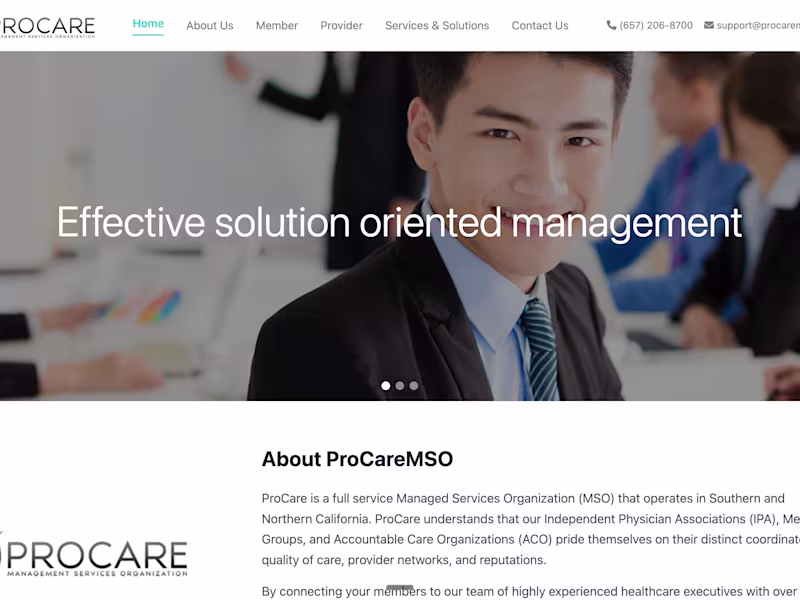 Cover image for Provider Portal for Healthcare MSO