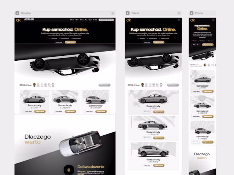 Cover image for High-end Landing Page in Framer
