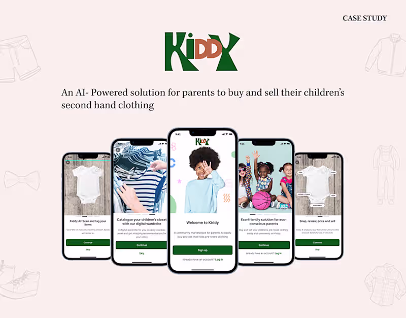 Cover image for AI-powered solution for pre-loved kids clothing