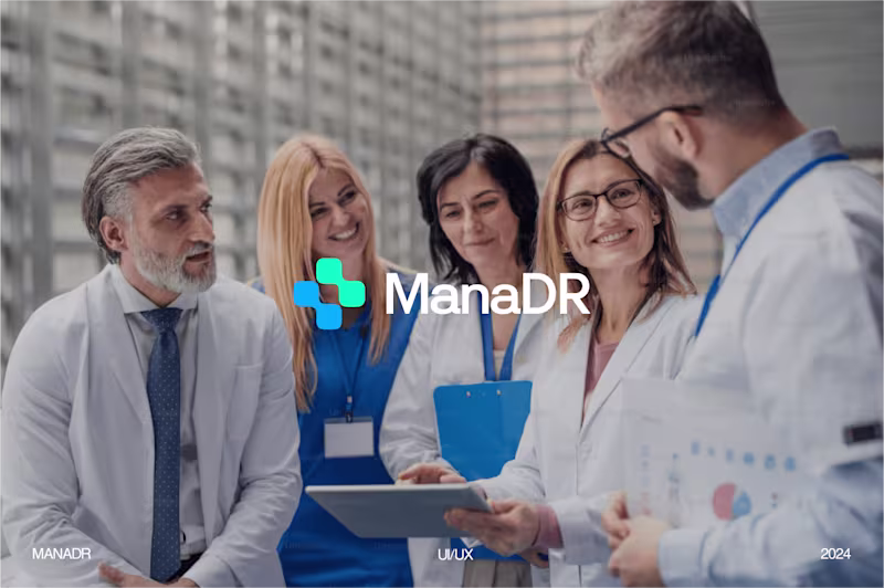 Cover image for ManaDr - UI/UX Design