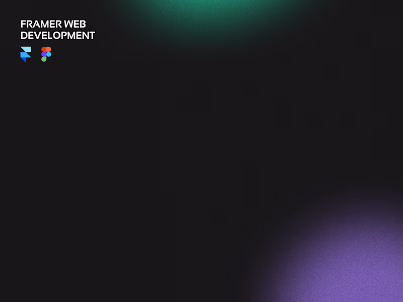 Cover image for Framer Web Development