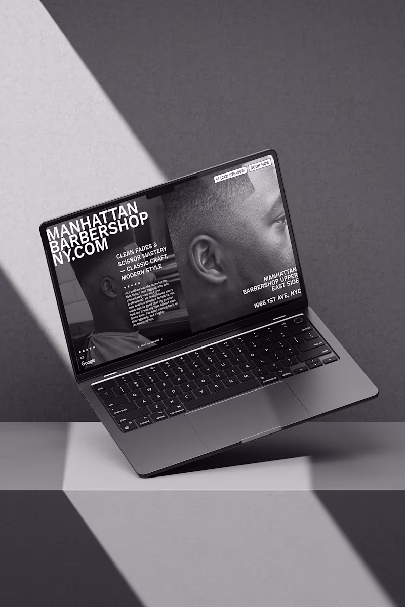 Cover image for Manhattan Barbershop: Editorial Aesthetics