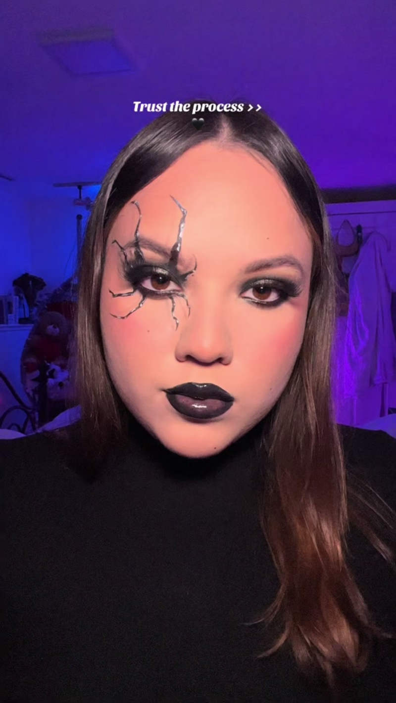 Cover image for Halloween makeup inspo using @urban decay 🖤🕷️ #urbandecay #ea…