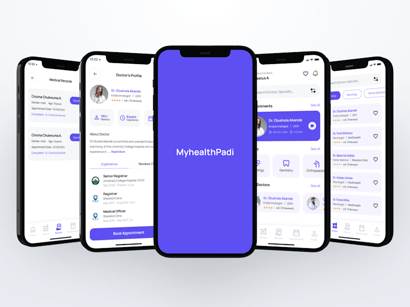 Cover image for Myhealth Padi - Telemedicine UI/UX Mobile App