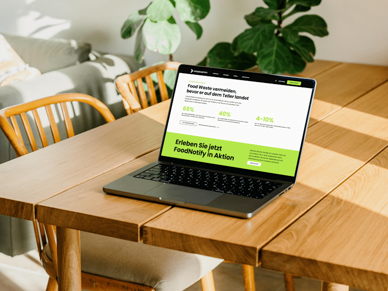 Cover image for FoodNotify | SaaS Hubspot Website 