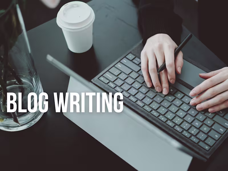 Cover image for Blog Writer