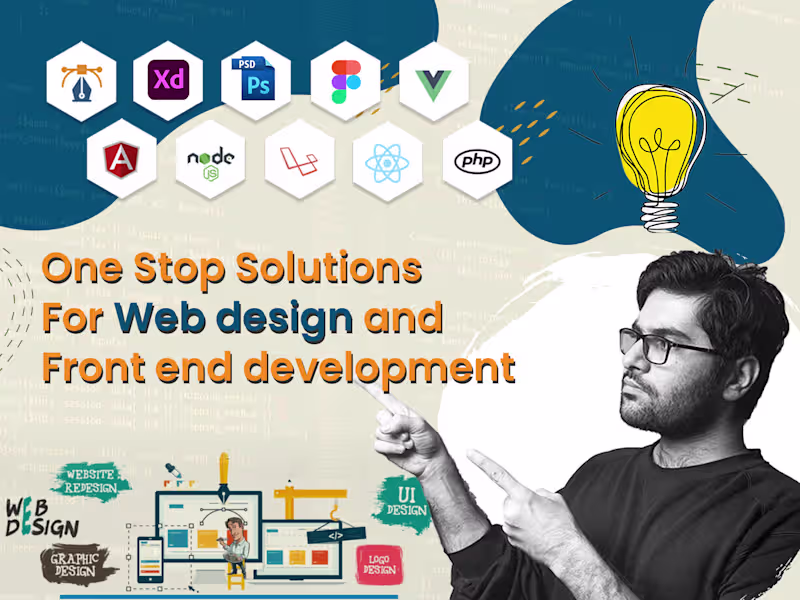 Cover image for Front-end website development