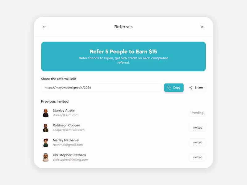 Cover image for Optimizing User Growth via a Seamless Referral System