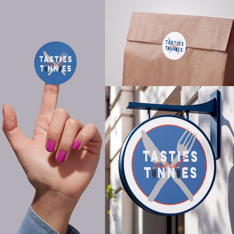 Cover image for 5 new logo designs - varying industries, use cases and styles.