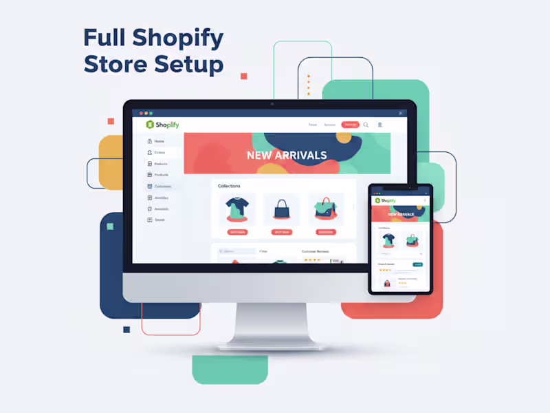 Cover image for Complete Shopify Store Setup – From Theme to Launch