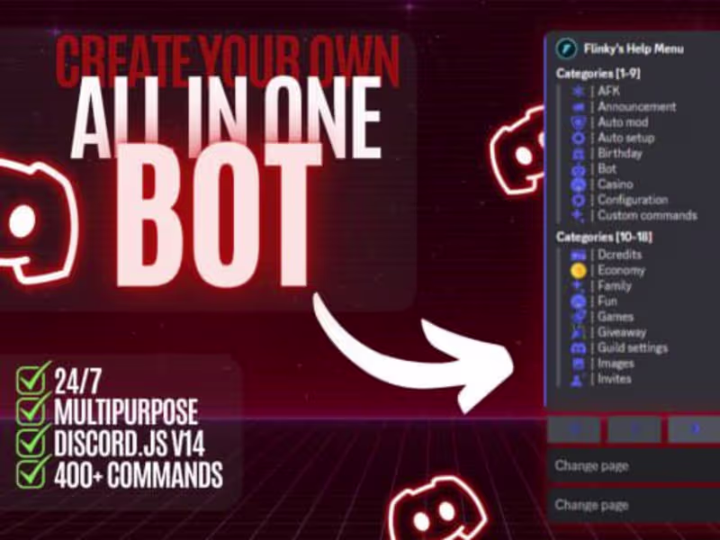 Cover image for Custom Discord Bot